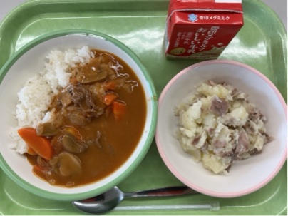 今日の給食(10月13日)