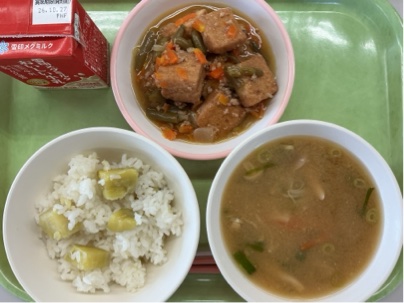 今日の給食(10月15日)