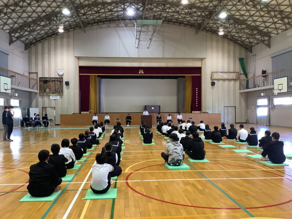 生徒総会 南丹市立美山中学校