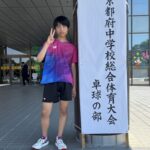 京都府中学校総合体育大会卓球の部出場！