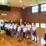２年生「合唱練習」