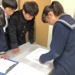 生徒会「役員改選に向けて」