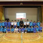 ２年生「元プロスポーツ選手による特別授業」【動画あり】
