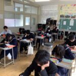 ３年生 英語「美山中学校の行事を英語で紹介しよう」