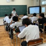 ２年生　職場体験に向けた事前学習