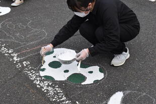 20250324_美術部遊歩道塗装ボランティア (7).JPG
