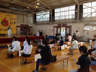 舞台発表の様子