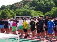 綴喜地方中学校夏季陸上大会