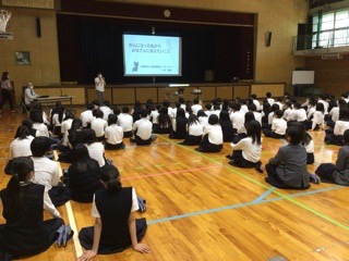 生命のがん教育(２年生)