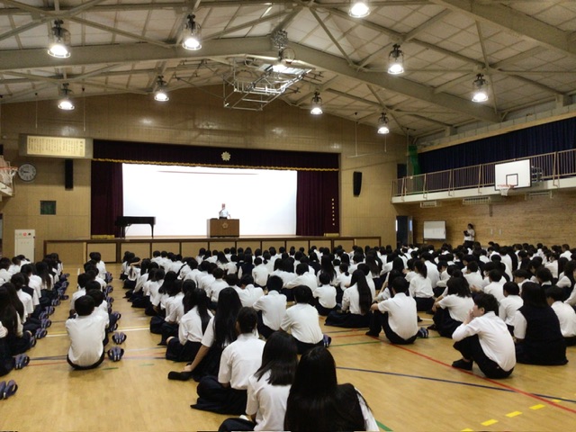 １学期終業式