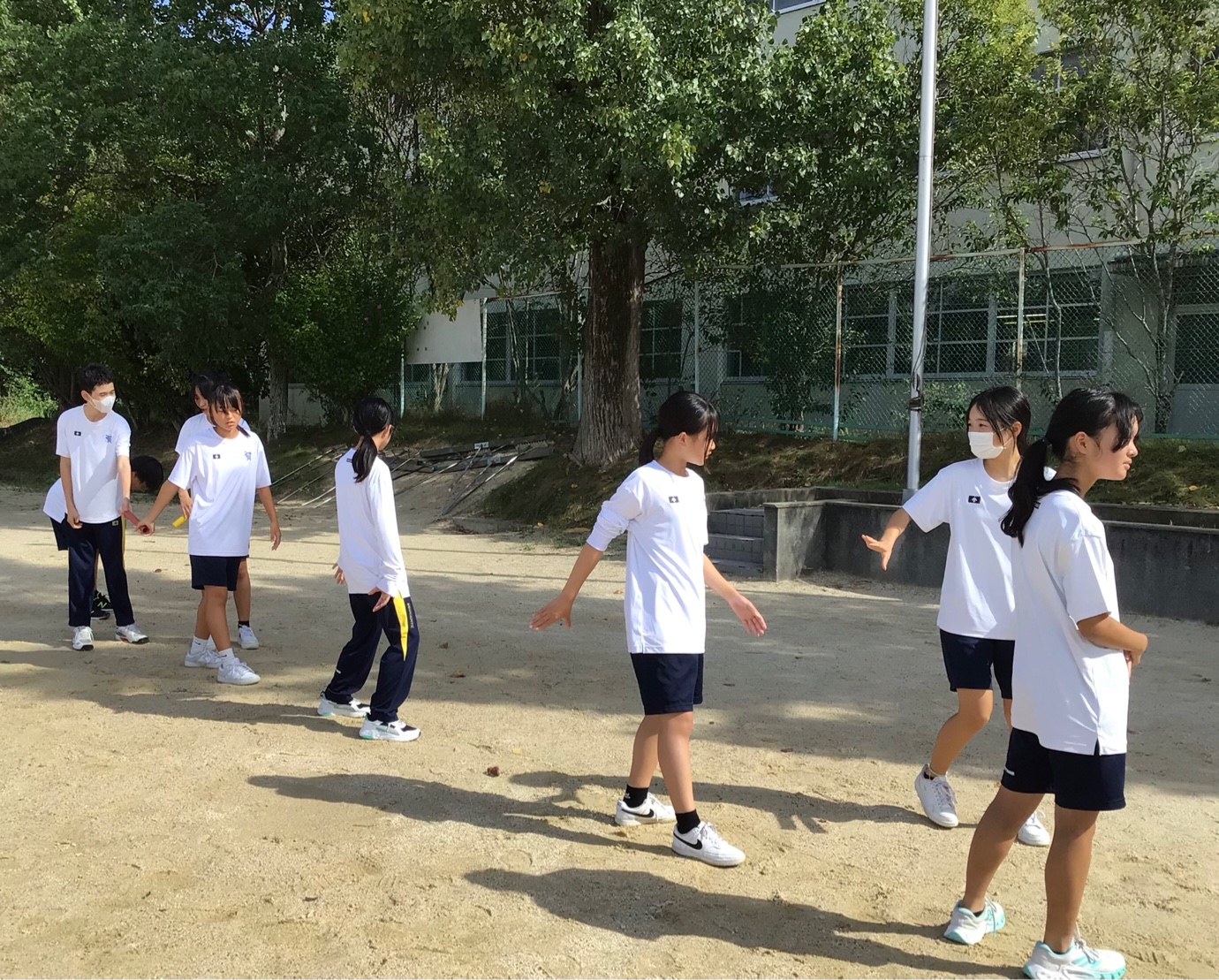 体育大会　競技練習
