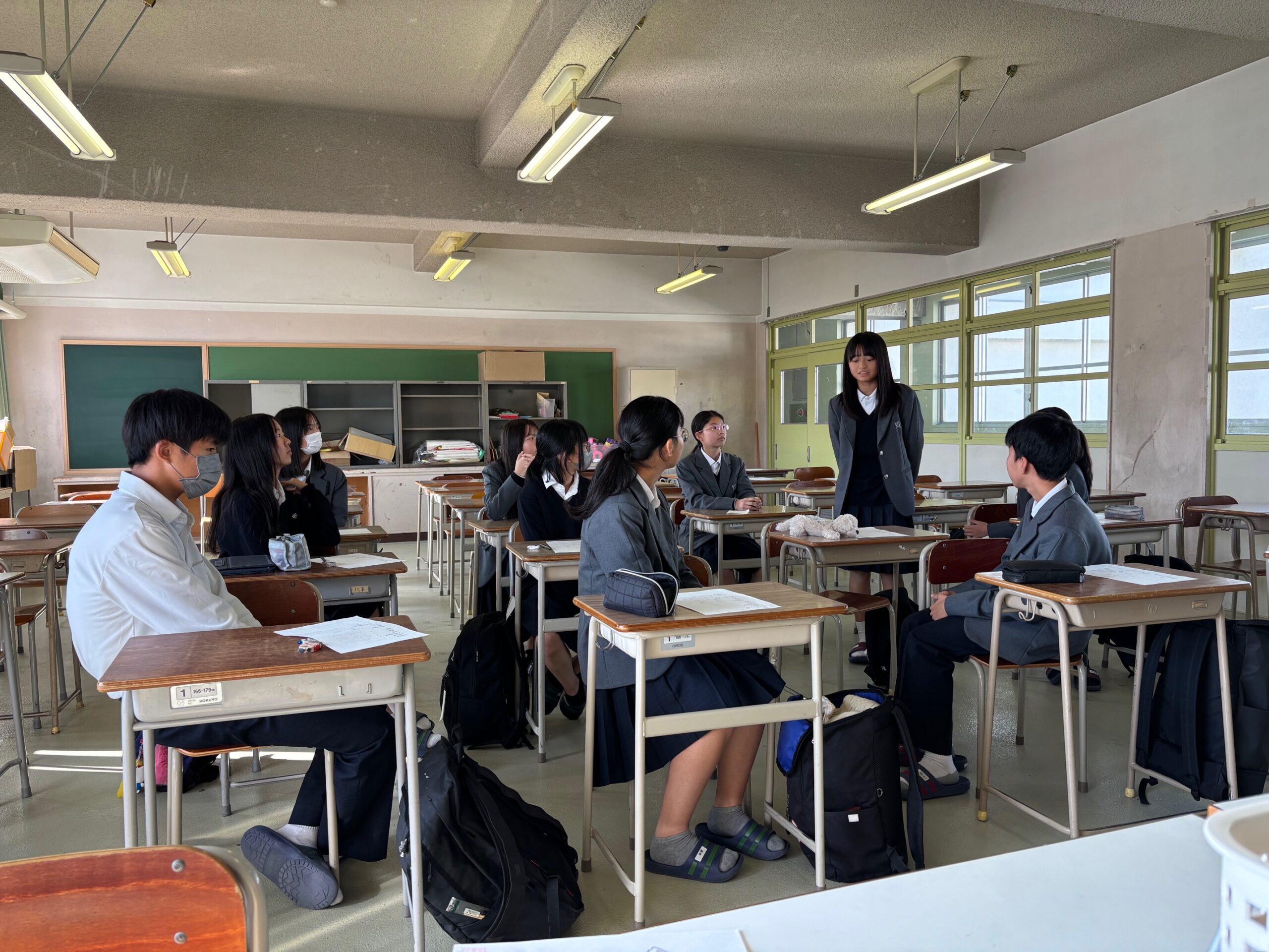 生徒会本部引き継ぎ式