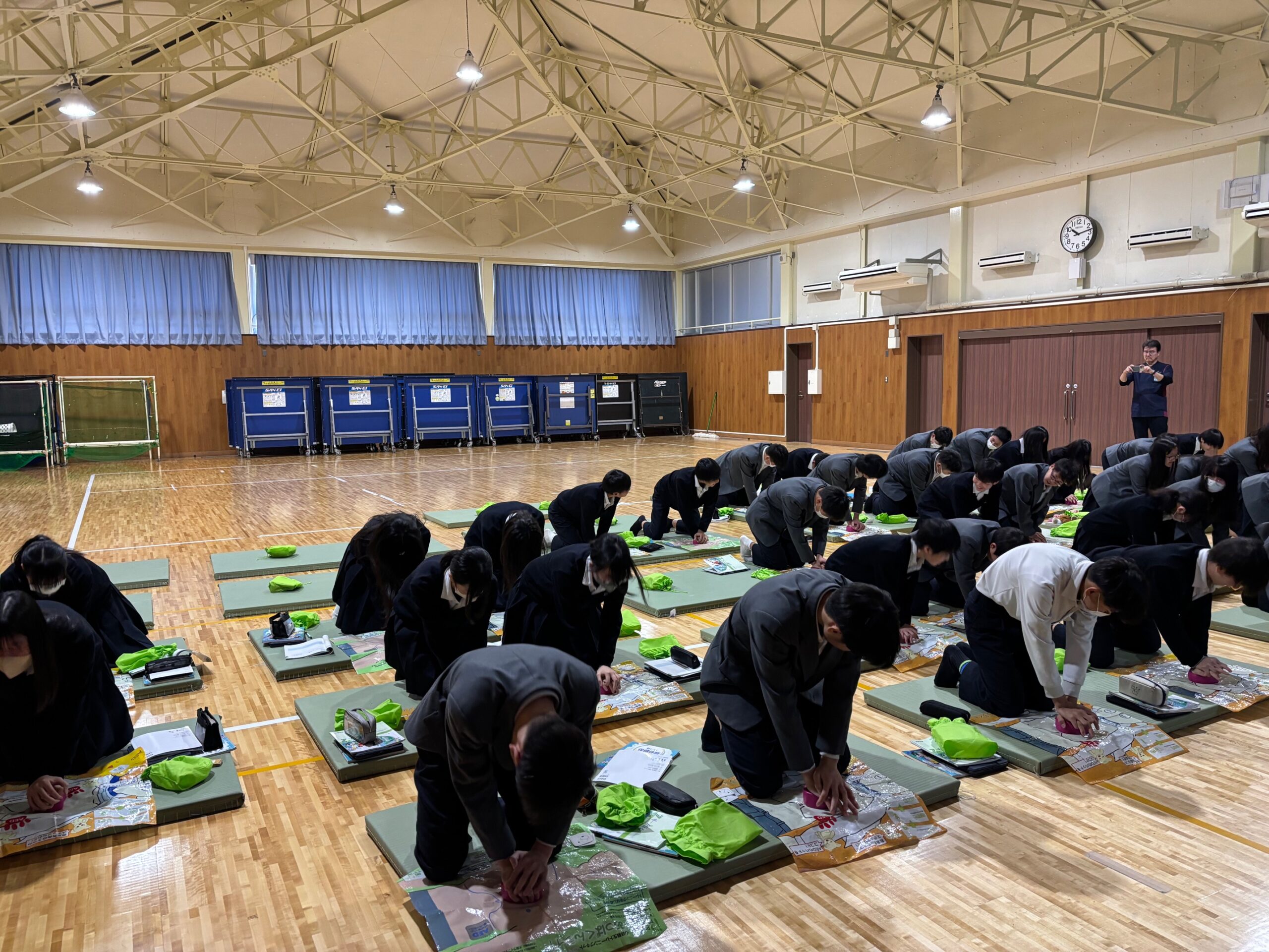 2年生 心肺蘇生研修