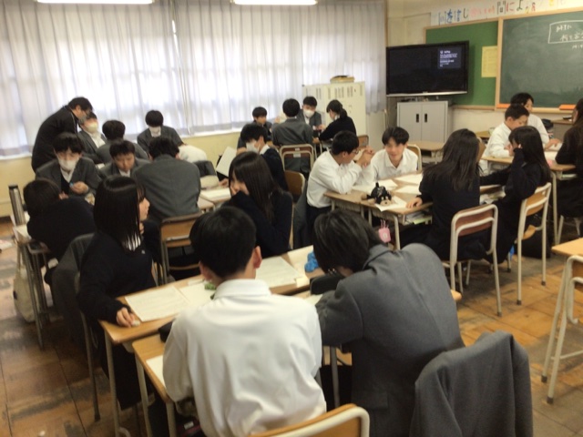 縦割り道徳 3年生を送る会に向けて