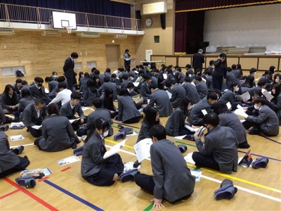 2年生　中学生のための就職ガイダンス