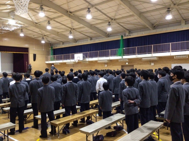 3年生を送る会に向けて　〜リハーサル〜