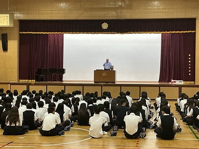 ２学期始業式を行いました