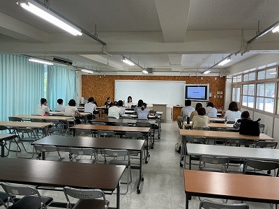二中キャンパスの先生たちが集まりました