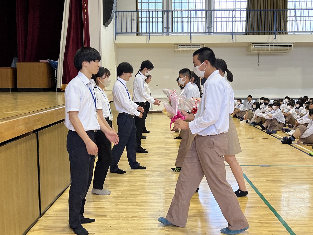 教育実習生のみなさんお疲れ様でした！