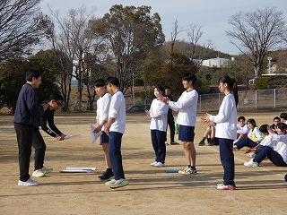 ３年　球技大会を実施しました！