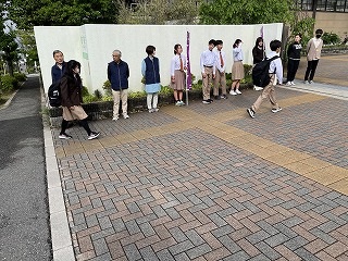 Ｒ７　民生児童委員協議会合同あいさつ運動