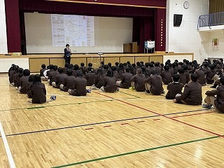 Ｒ７　八幡市長学校訪問
