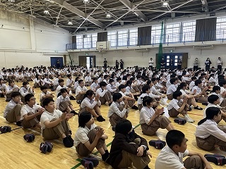 Ｒ８　夏季部活動壮行会