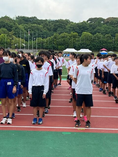 山城地方中学校体育大会　陸上競技の部