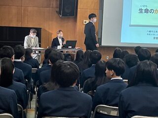 １年生 生命のがん教育授業