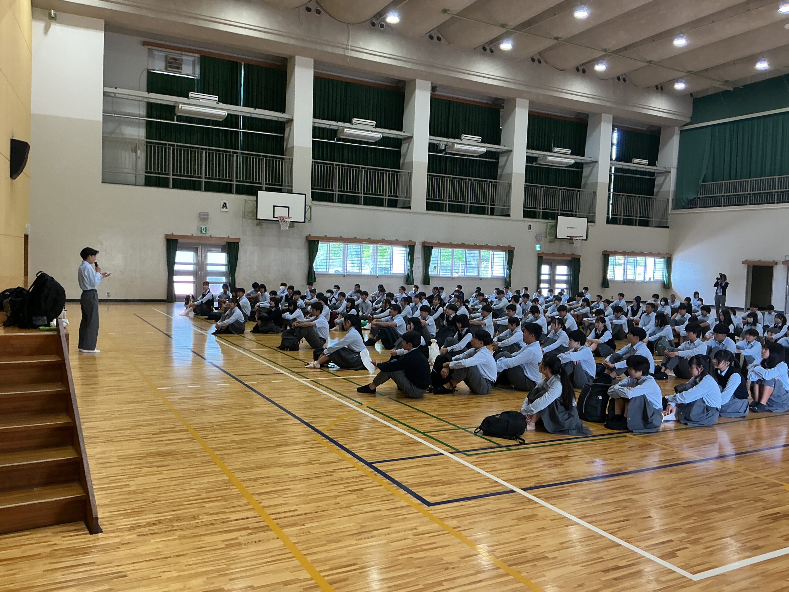 保護中: ３年修学旅行だより【１日目】