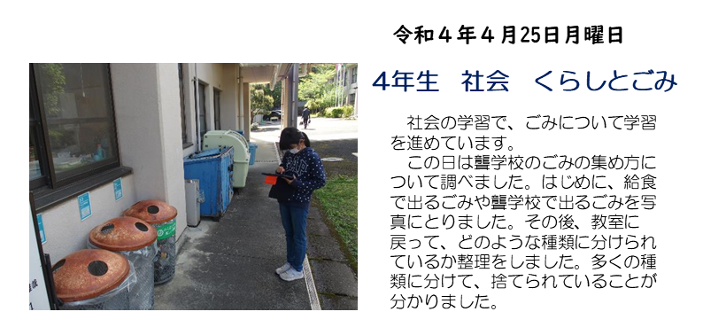 2425 4年生 社会 くらしとごみ 京都府立聾学校 2425 4年生 社会 くらしとごみ 京都府立聾学校