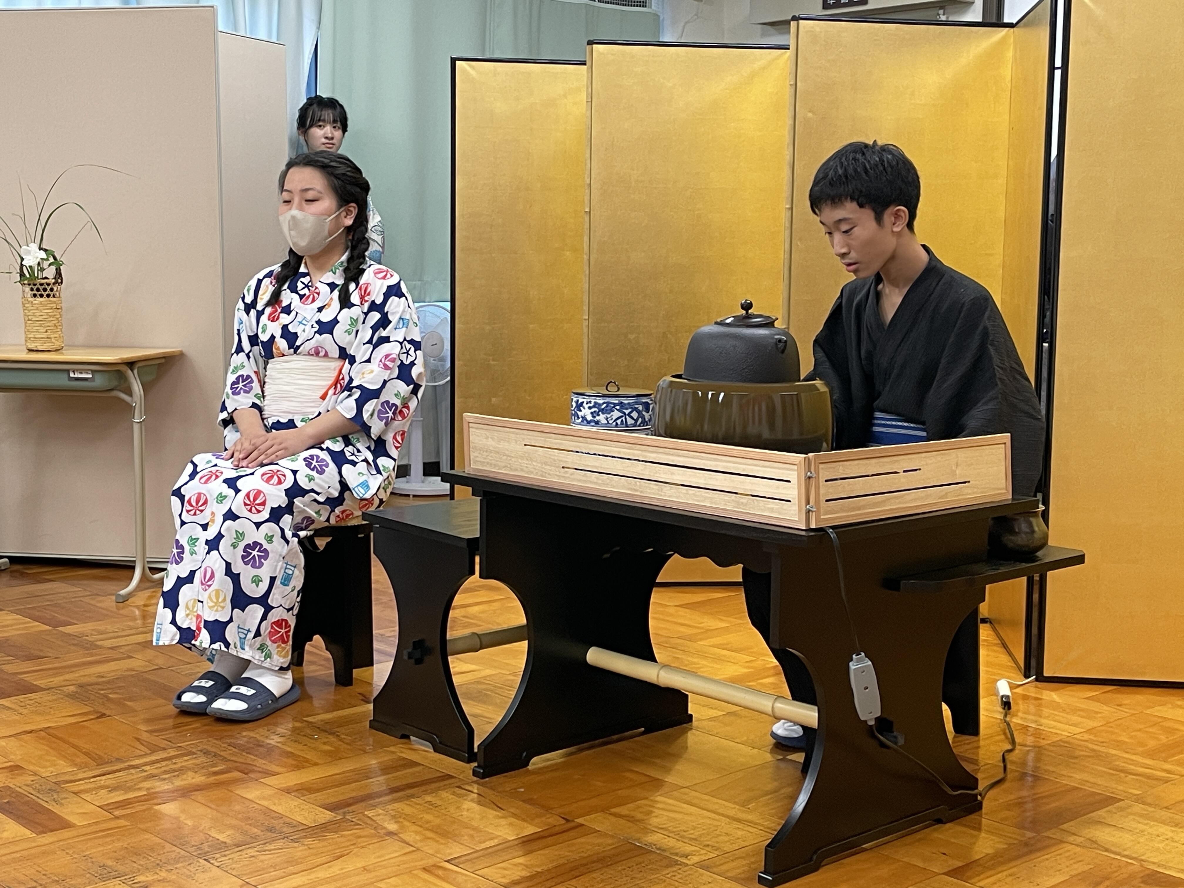 京都府立嵯峨野高等学校 茶道 - 学校生活