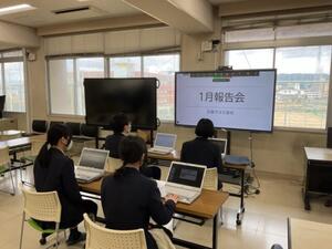 【情報科学科】情報科学・ラボ　シミュレーション研究チーム１月最終発表会