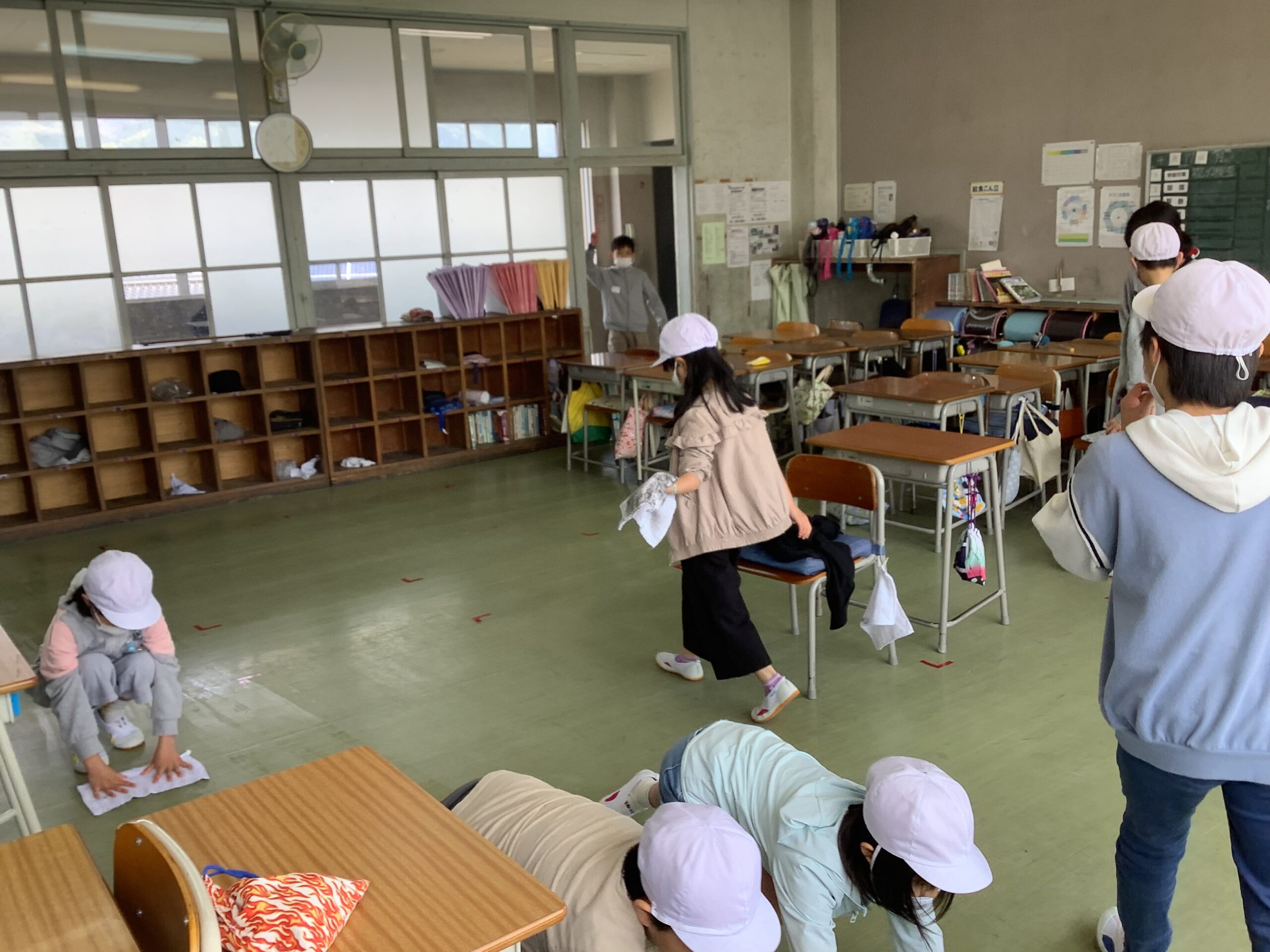小学生掃除 