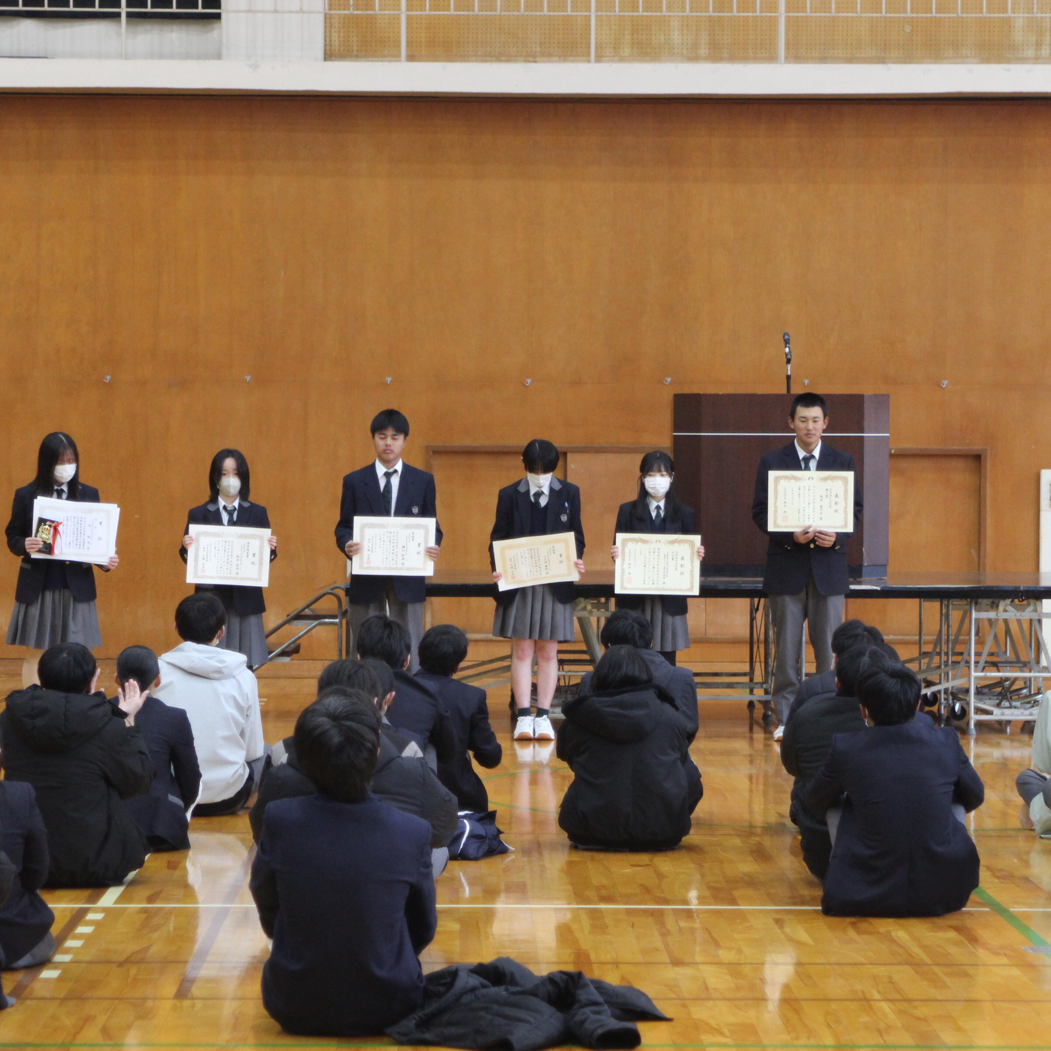 令和６年度第３学期終業式