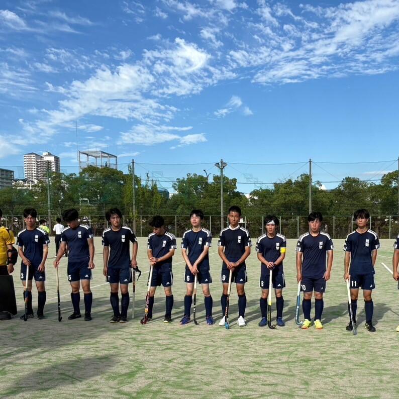 男子ホッケー部が近畿大会で第3位