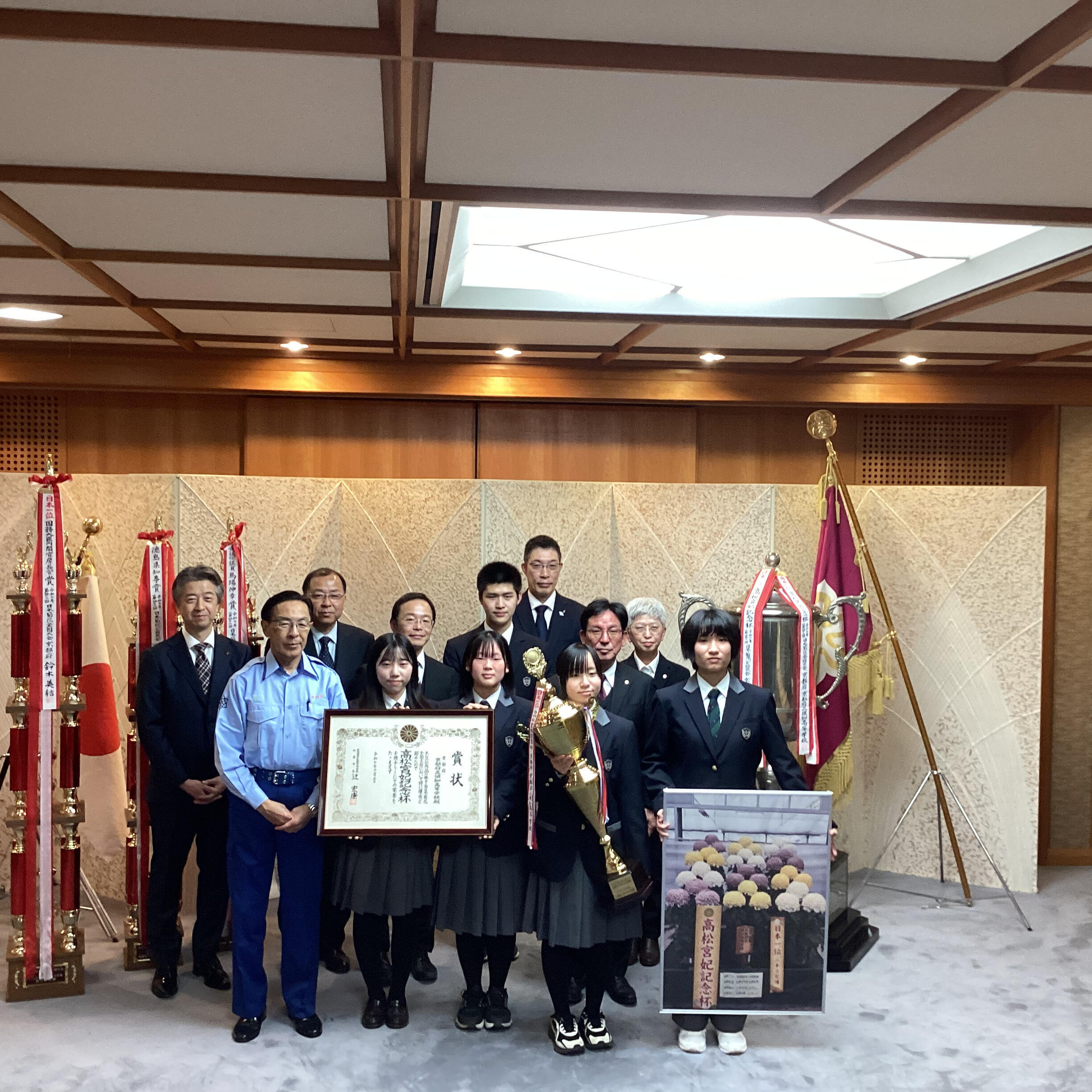 西脇知事へ表敬訪問