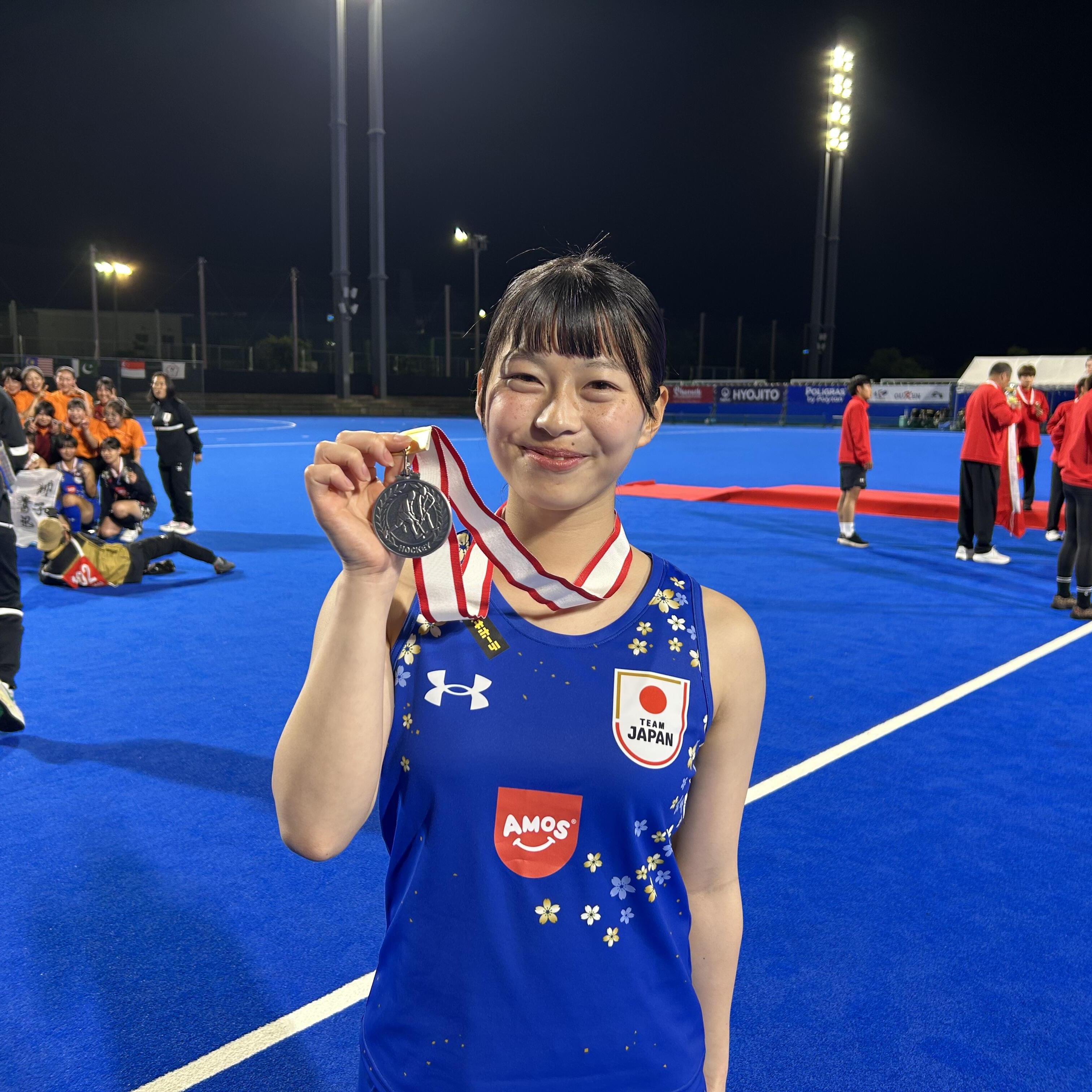 Ｕ18ホッケー女子ユースアジアカップ準優勝