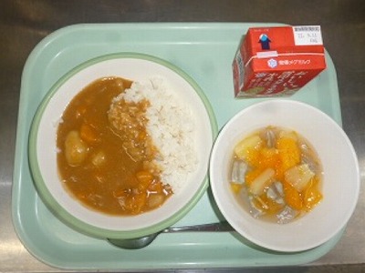 0830の給食