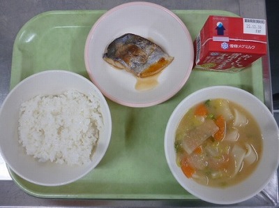 今日の給食12月21日