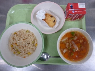 今日の給食12月22日