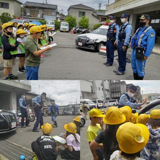 ２年　町たんけん（警察署）