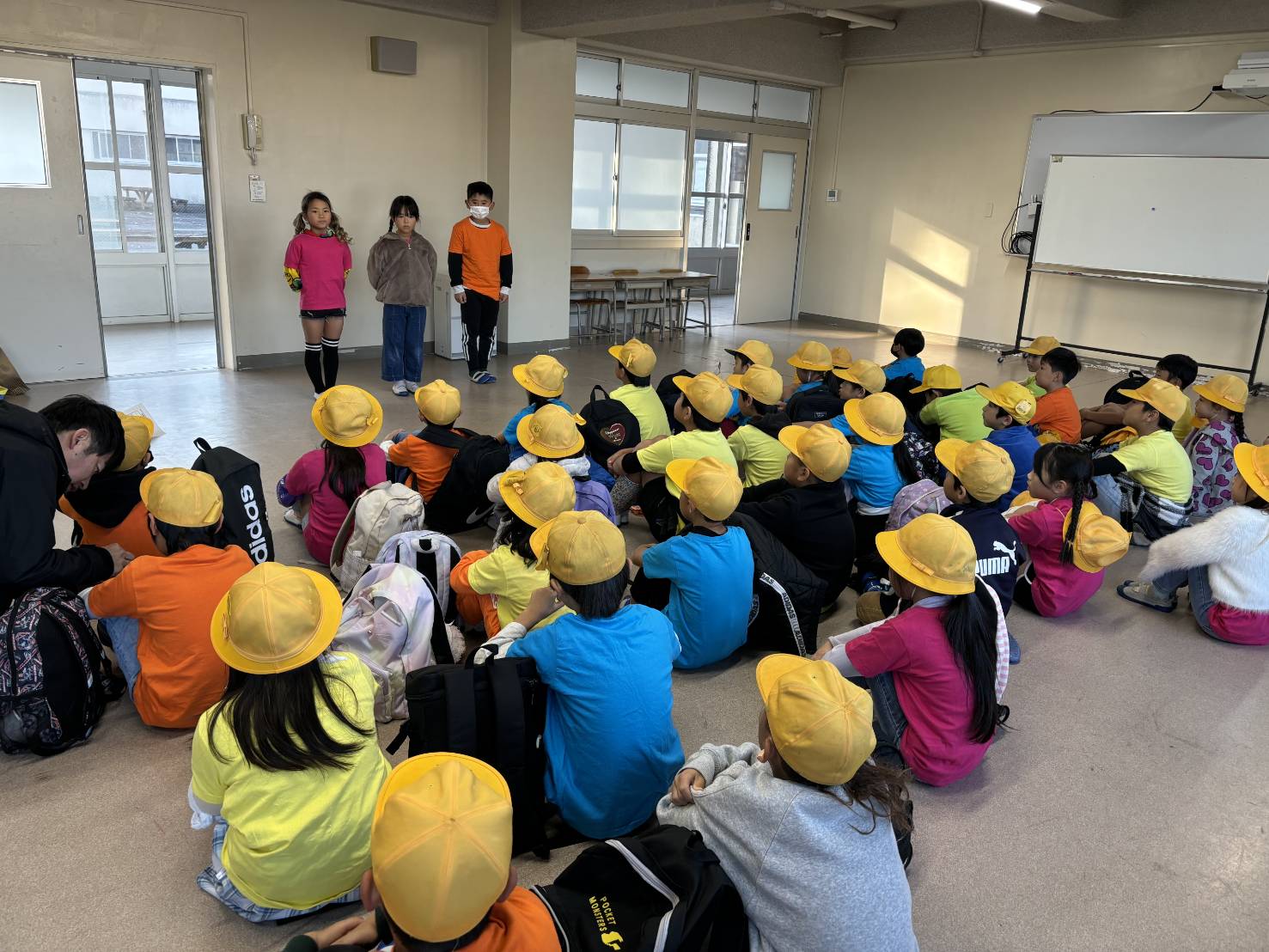 ２年　校外学習「キッズプラザ」①