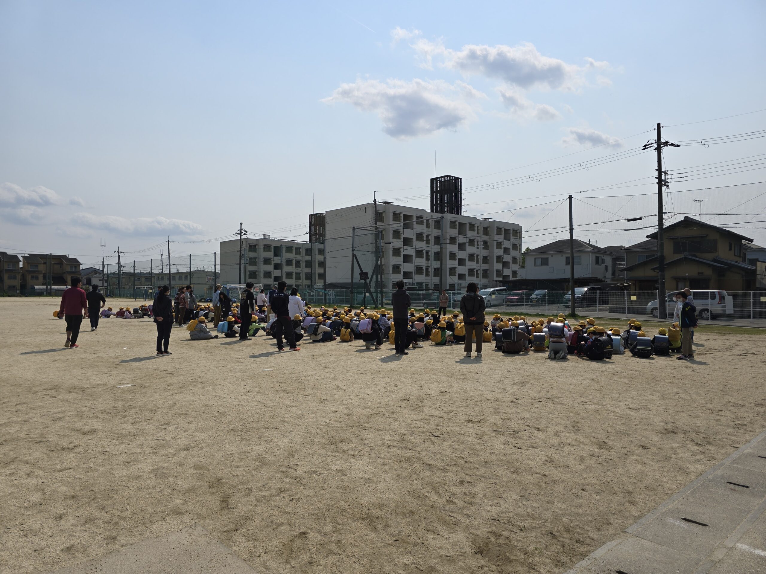 校外班会、一斉下校