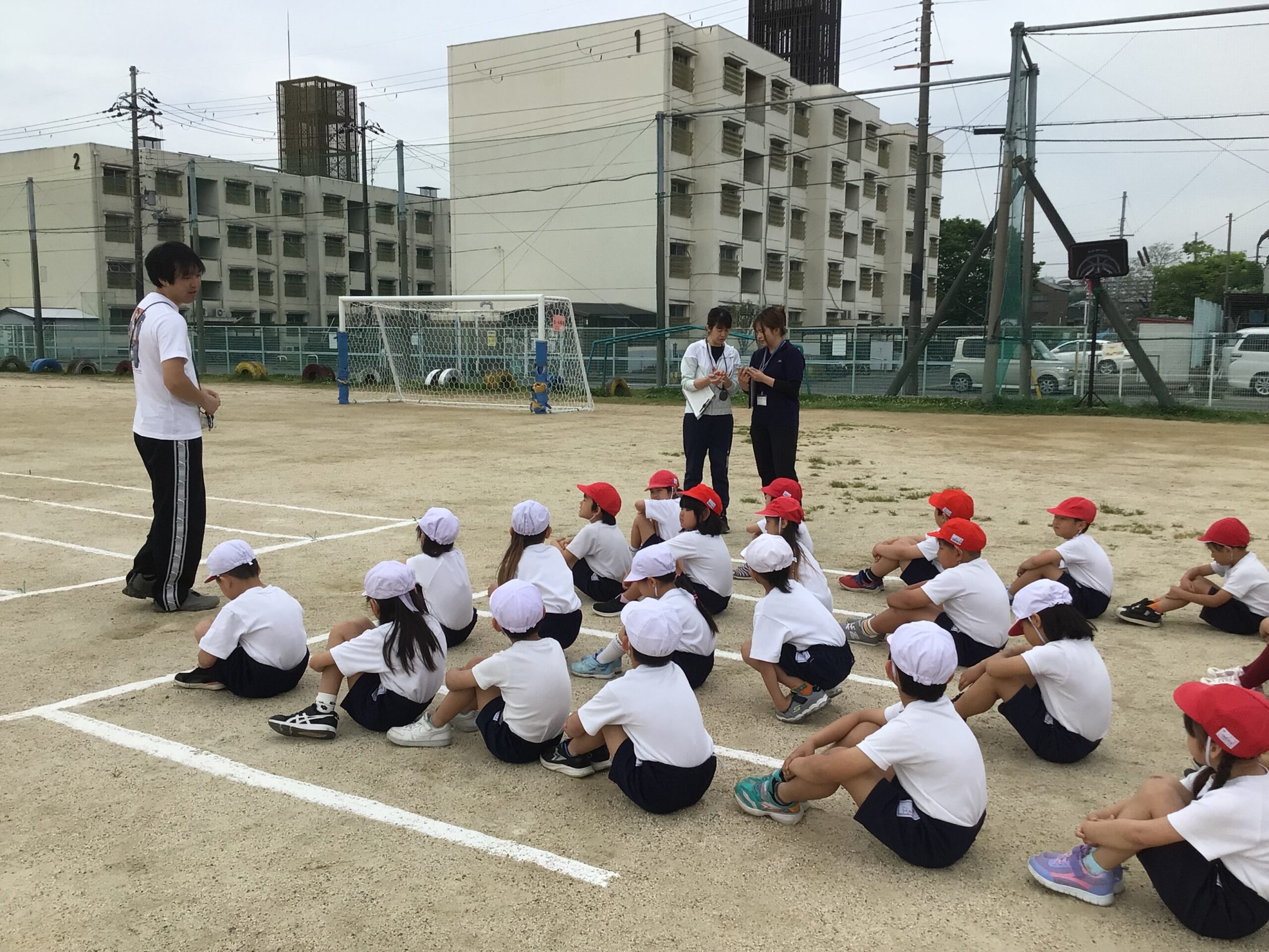 ２年　体育５０ｍ走