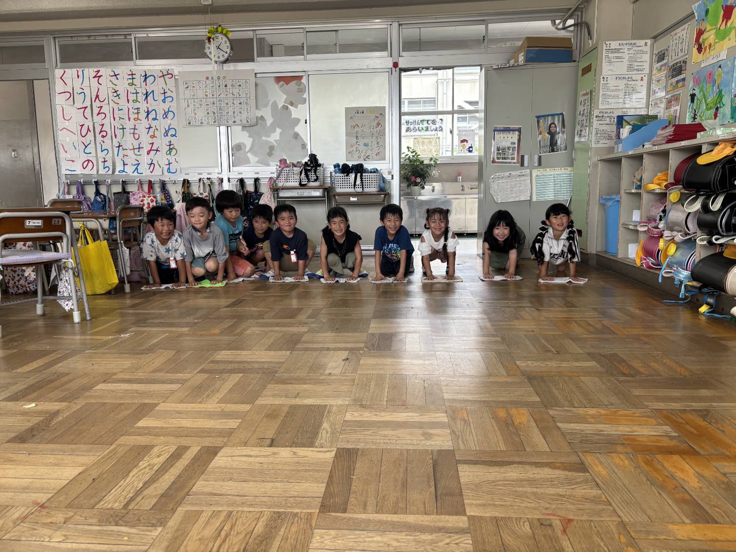 1年　上手になったお掃除