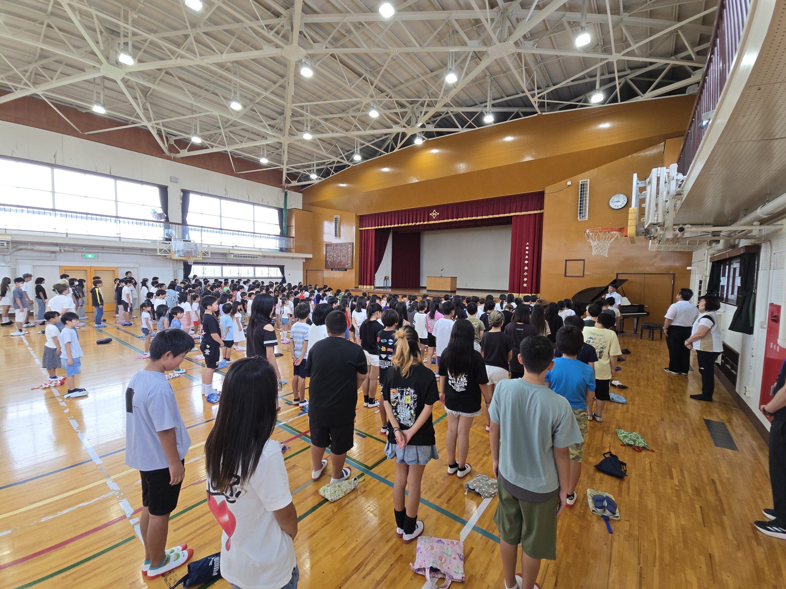 ２学期始業式
