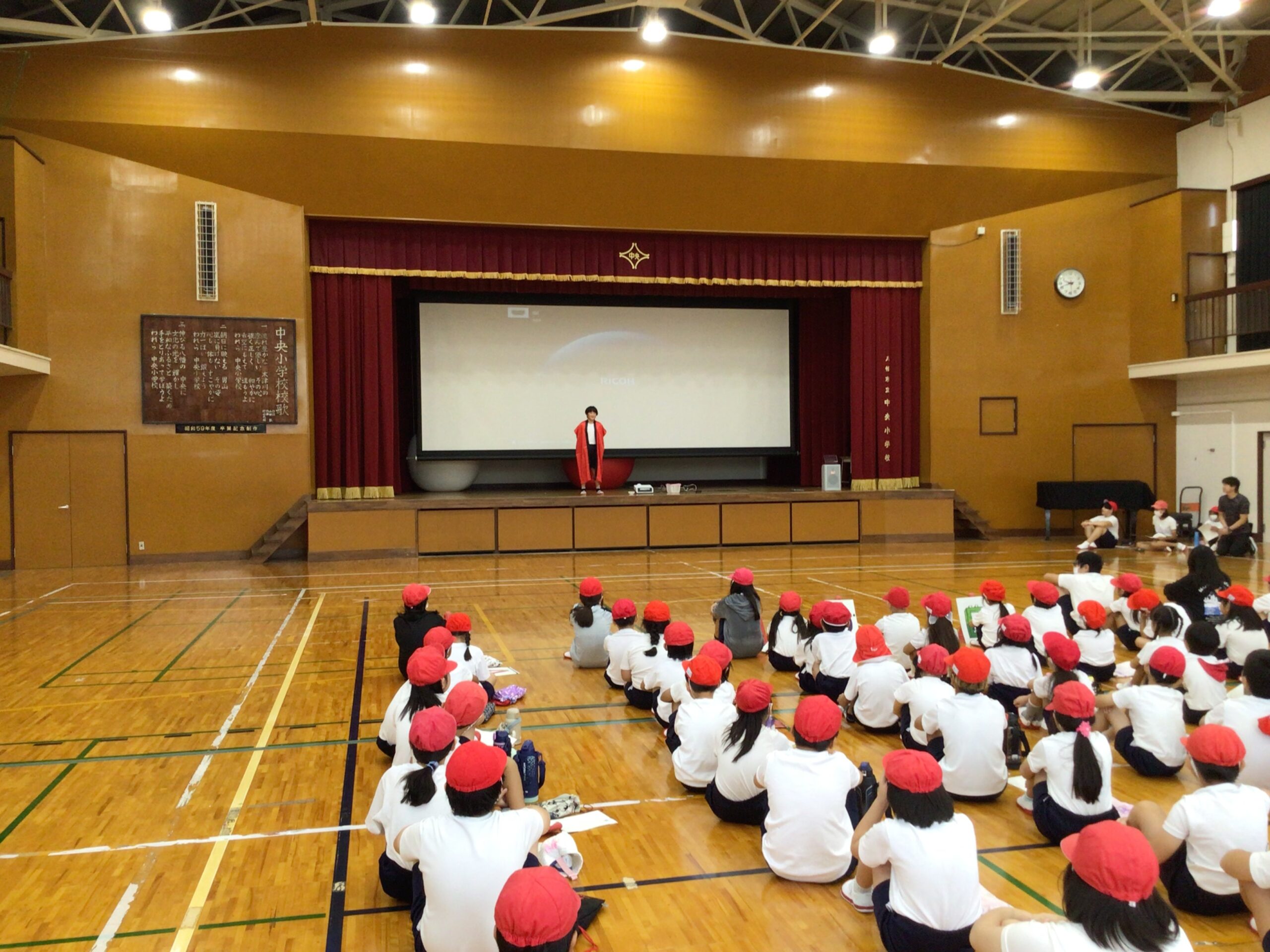 運動会に向けて　色別集会①