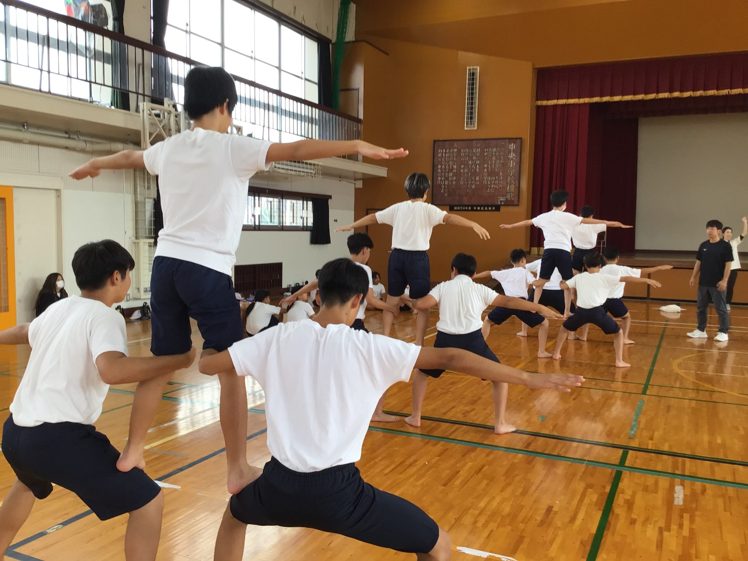 ５．６年　運動会練習②