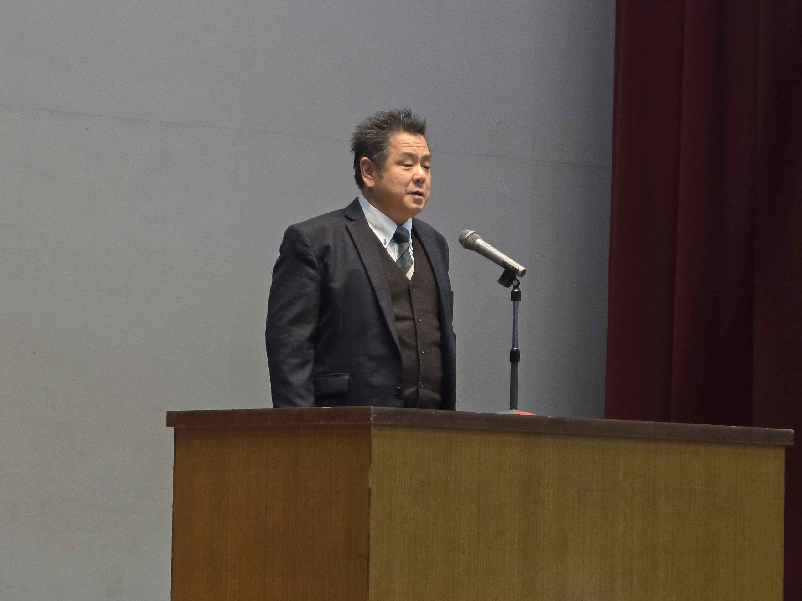 ２学期　終業式